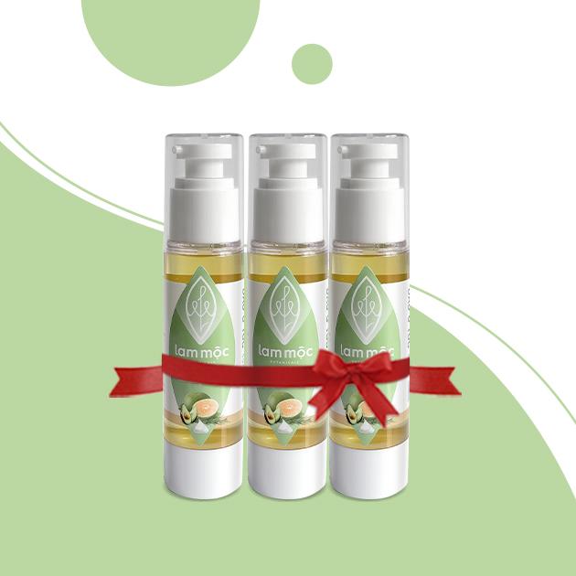 Lam Mộc - Combo 3 dầu ủ kích mọc tóc 50ml