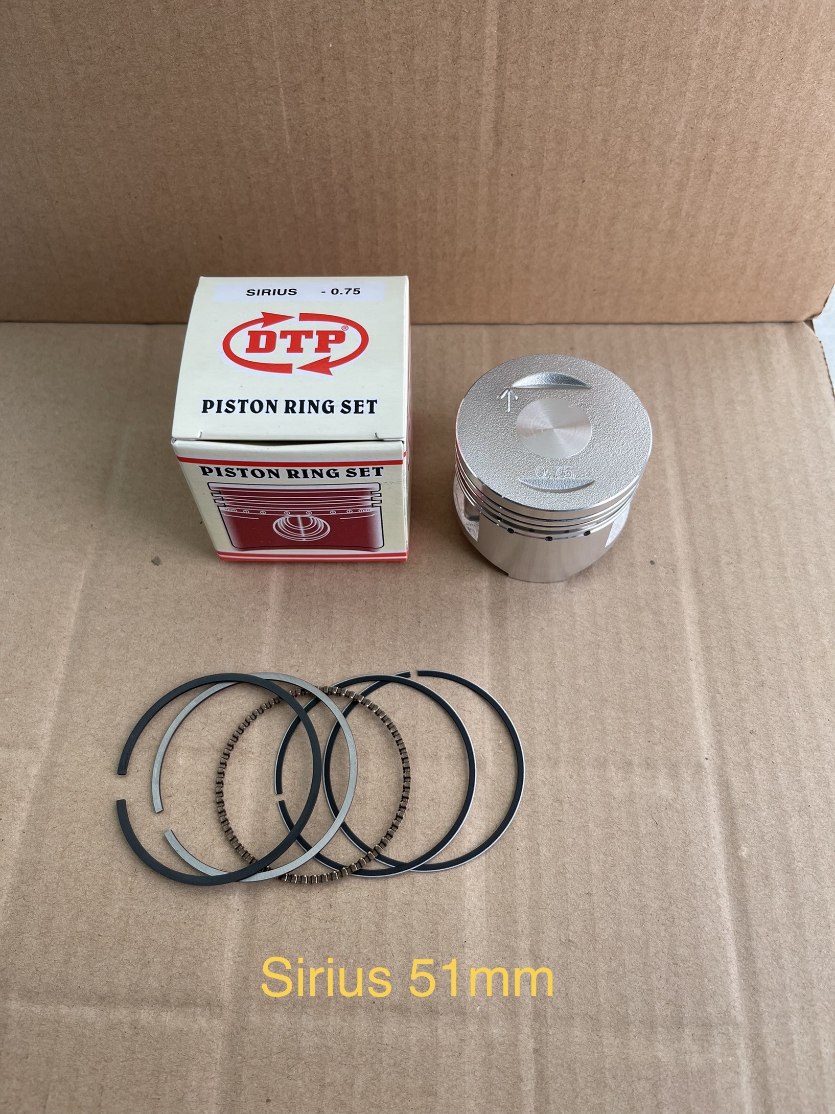 [HCM]Piston bạc dành cho xe YAMAHA SIRIUS (cos 0-4)