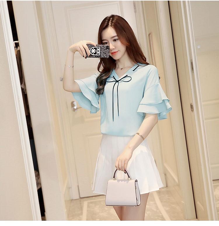 [HCM]Áo kiểu tay loe Nana