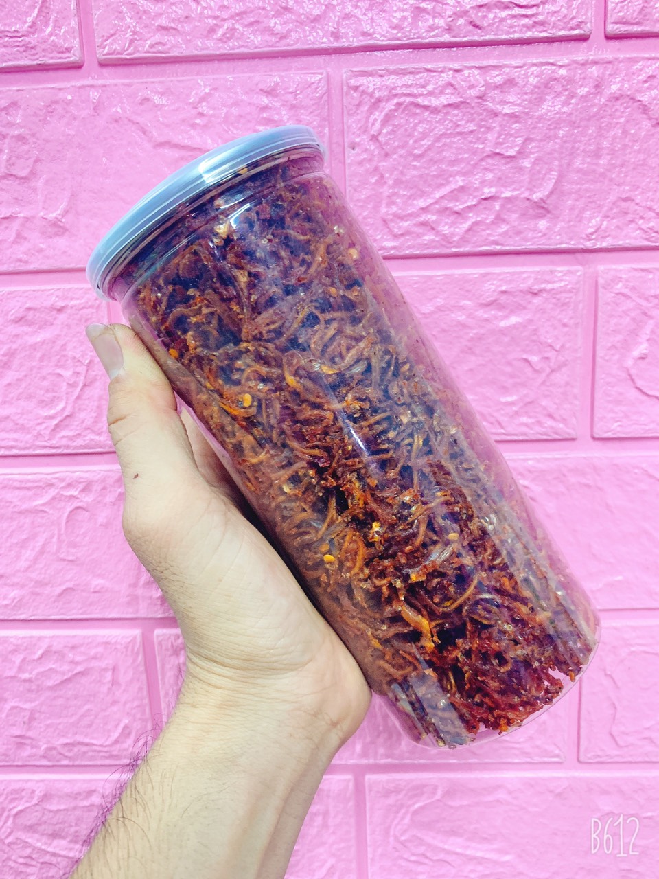 [ HCM ] Cá Cơm Mờm rim Lon Pét Nắp Xé 500gram