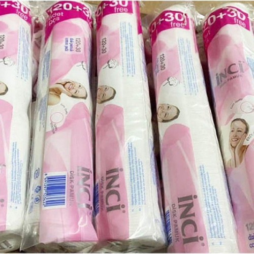 Bông tẩy trang inci 150 miếng