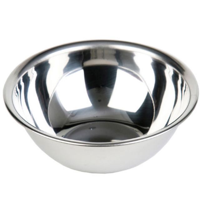 Bát inox rửa mặt 22cm cho spa