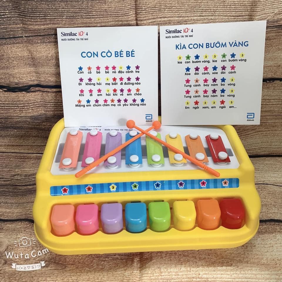 ĐỒ CHƠI ĐÀN TƠ RƯNG MINI CHO BÉ QUÀ SIMILAC IQ