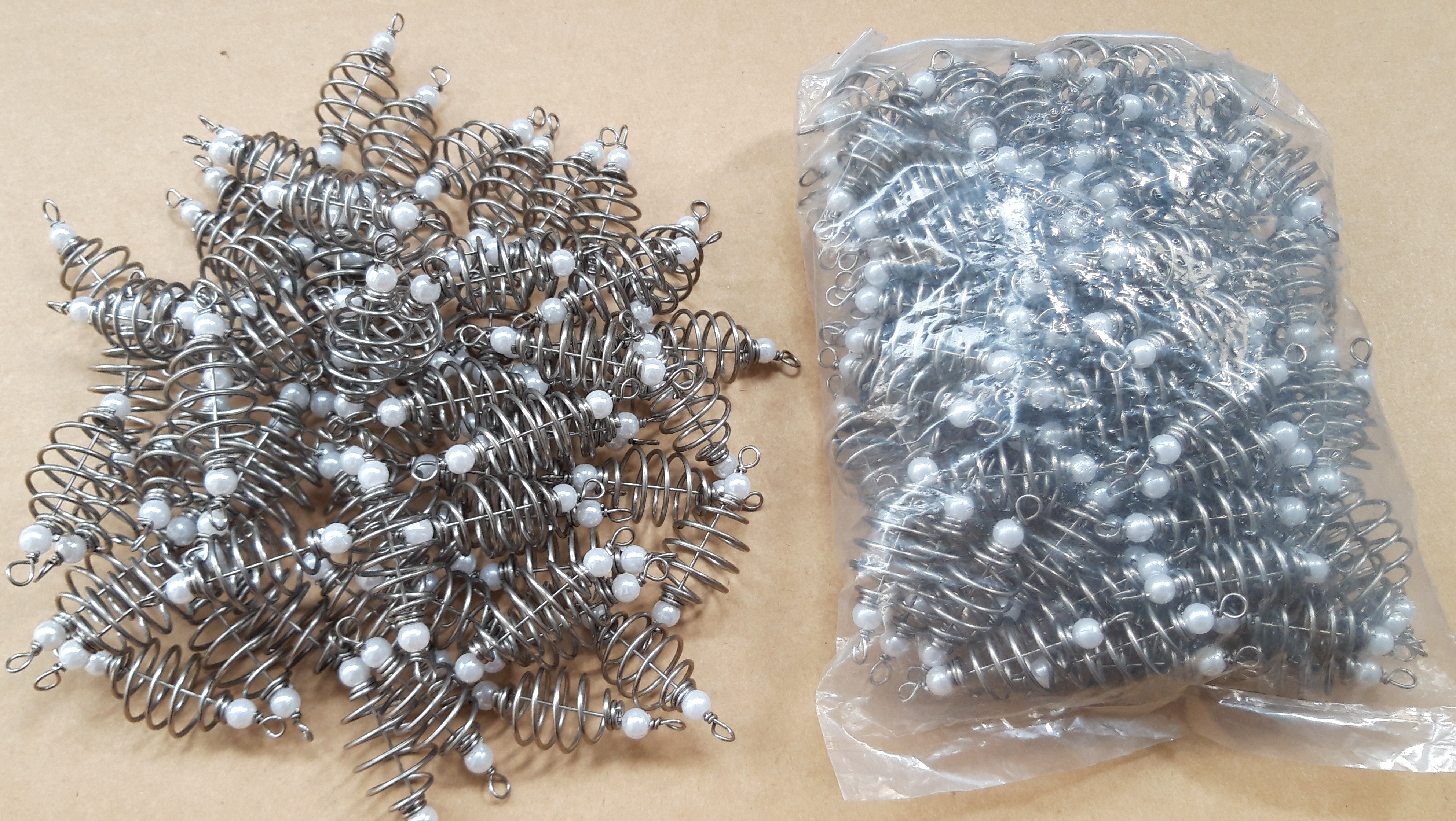Lò xo lăng xê câu cá số 1, Số 2, Số 3, Số 4, Bịch 100 cái.