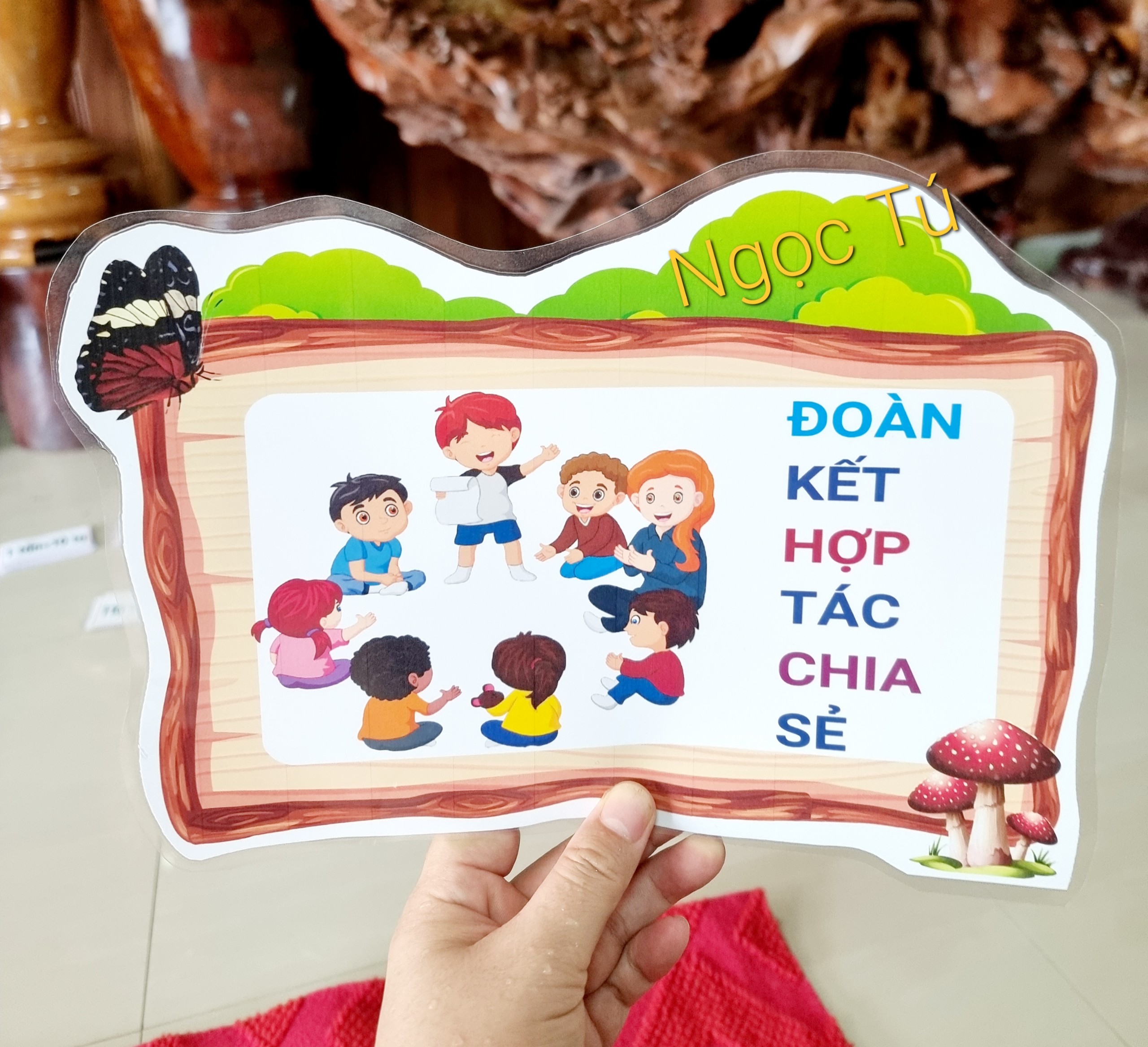 (Đồ dùng dạy học MCH) Nội quy lớp học (mẫu chim)