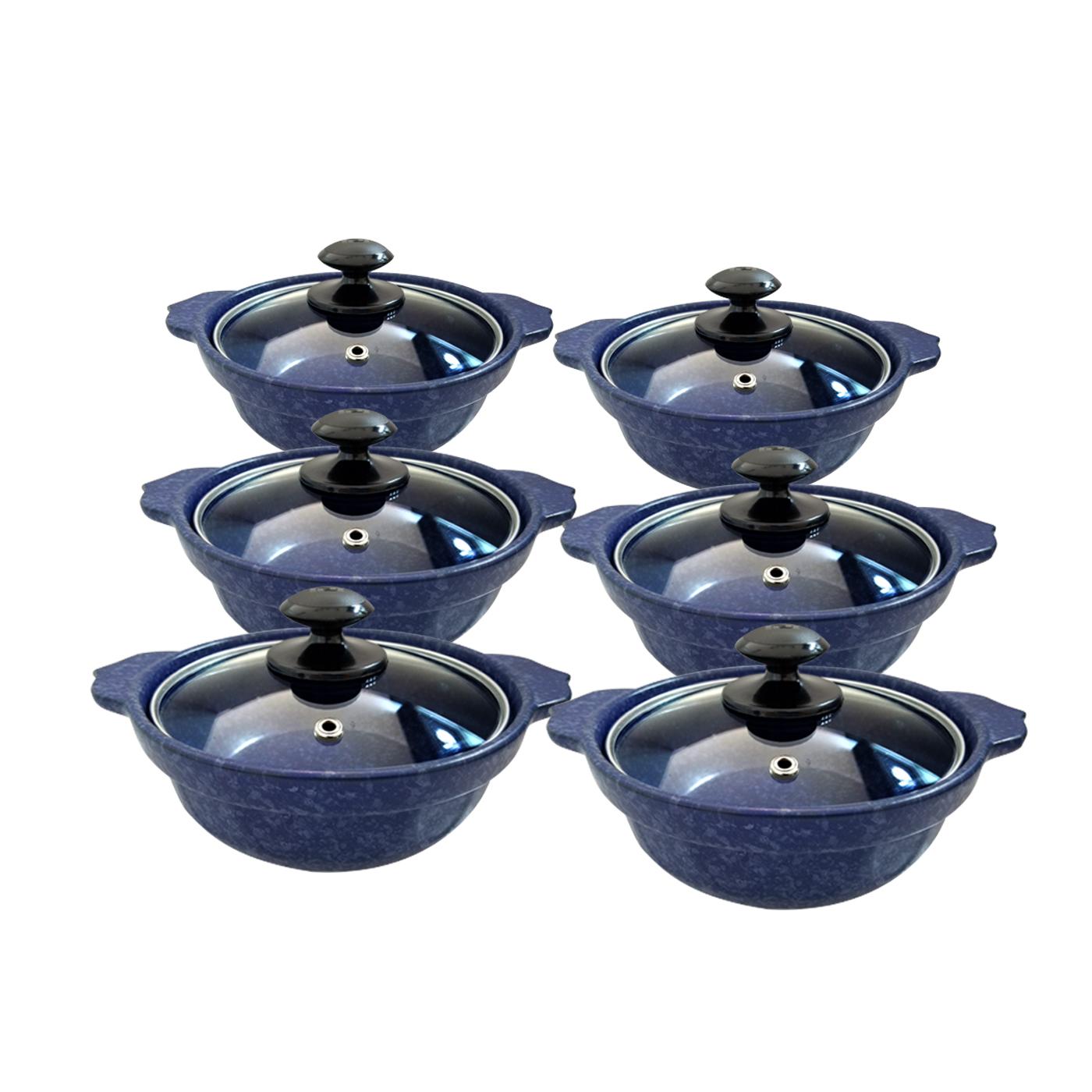 Nồi sứ cạn vân đá Phương Đông PDVC-2.5L