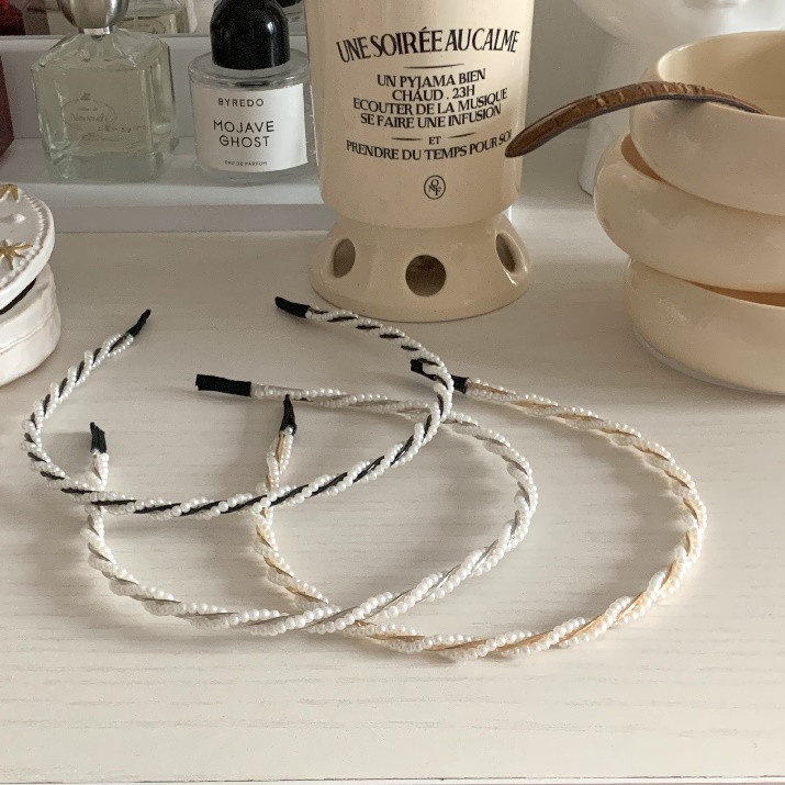 Cài tóc xoắn Princess bản nhỏ Hàn Quốc