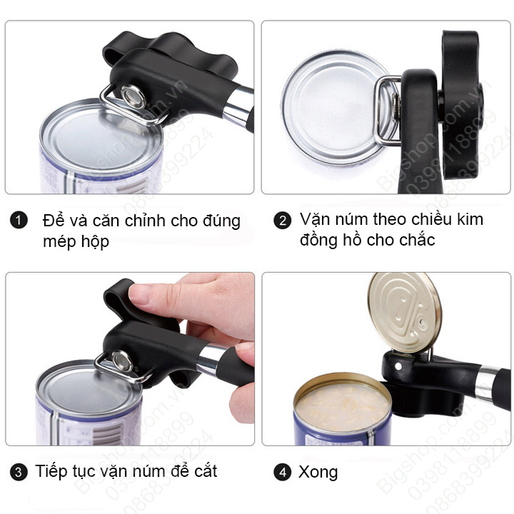 Dụng cụ mở (khui) nắp hộp chuyên dụng