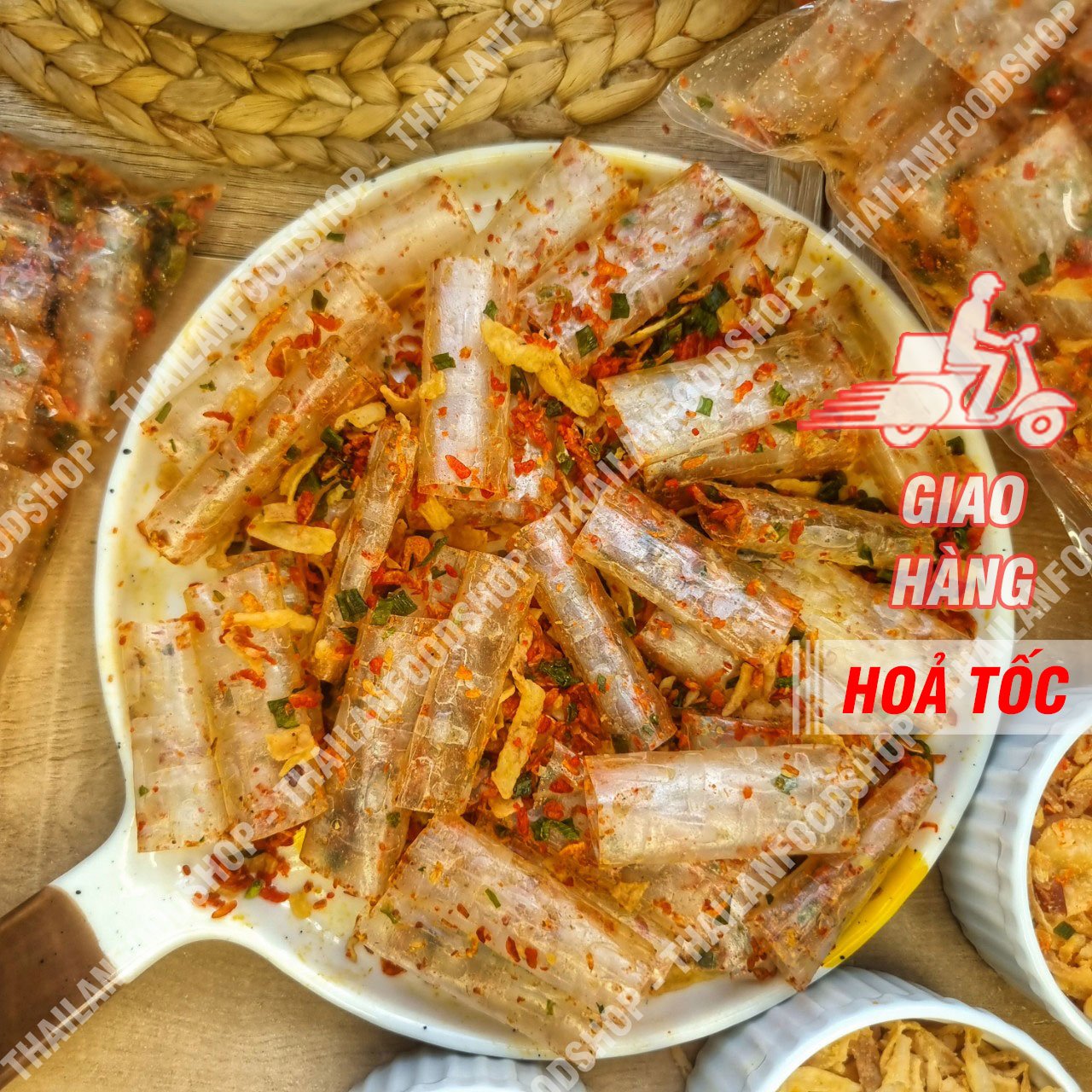 Bánh Tráng Tôm Mỡ Hành