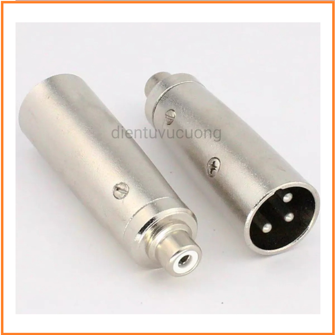 Com bo 2 Jack chuyển Canon đực ra bông sen cái