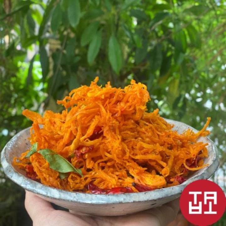Khô Gà Lá Chanh, Túi zip 100g, Khô Gà TATA Food loại ngon, xé cay, đồ ăn vặt hảo hạng – No Brand – top1shop