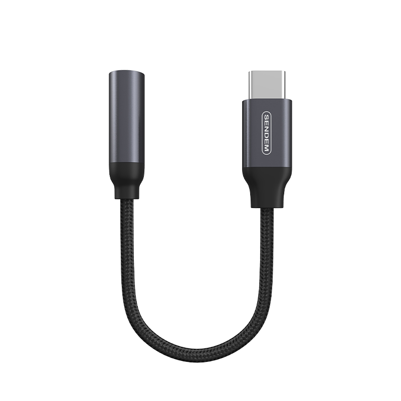 Cáp chuyển type c sang cổng âm thanh 3.5mm sendem a06 - usb-c to 3.5mm sendem a06