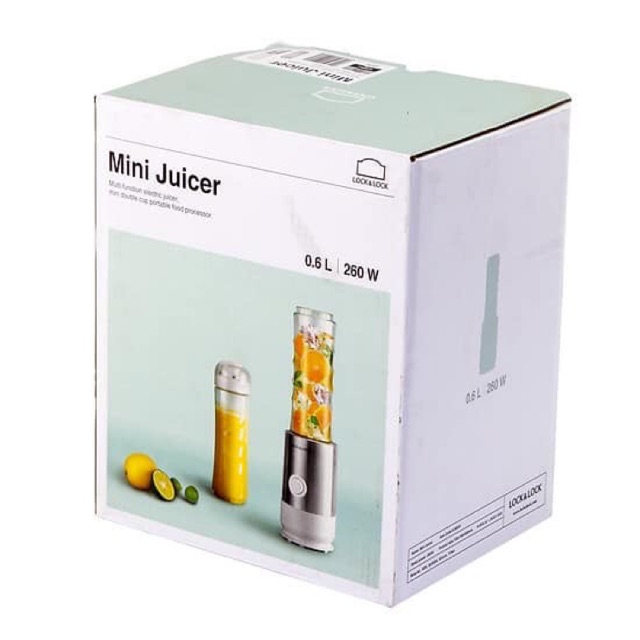 🍓🍓MÁY XAY SINH TỐ MINI LOCK&LOCK 0.6L - EJM241