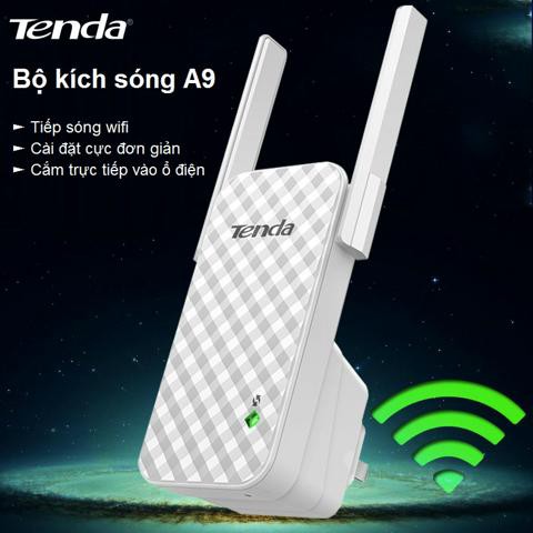 Kích sóng wifi TENDA A9