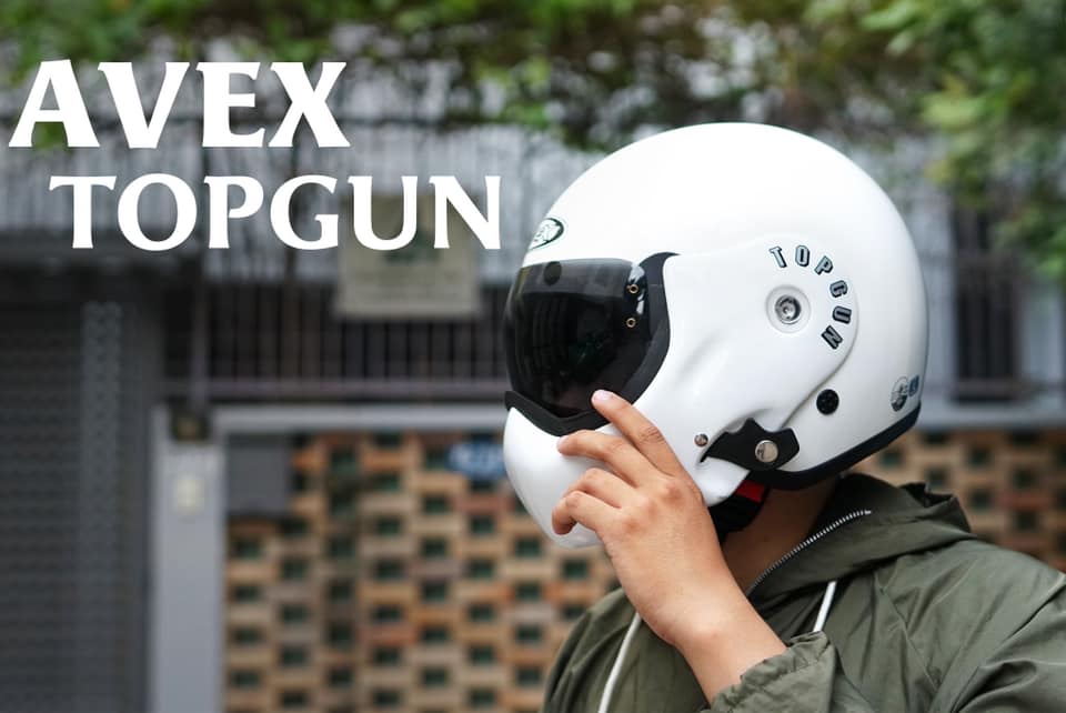 [Phụ kiện] Kính nón bảo hiểm AVEX TOPGUN Ver2 (màu kính có thể khác biệt do tùy đợt sản xuất nhé ạ)