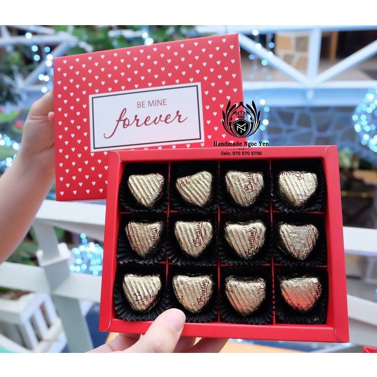 Socola Valentine 9 viên Be mine forever