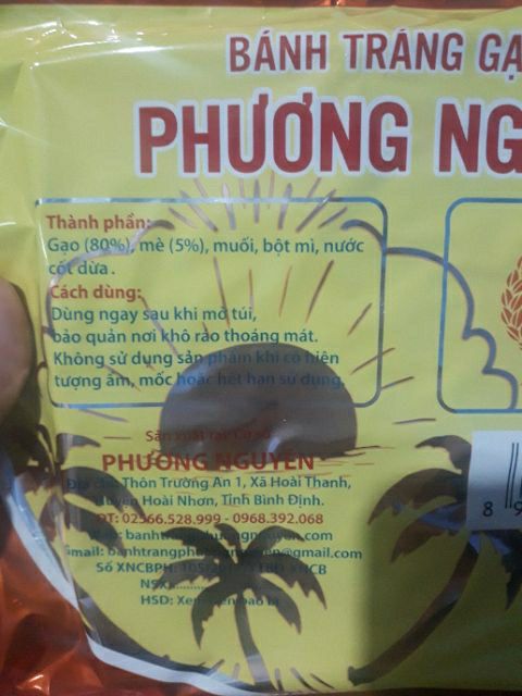 Bánh tráng gạo mè