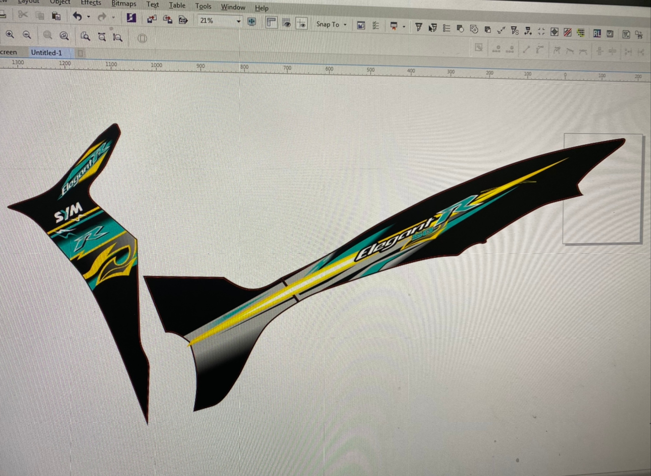 Tem RỜI ELEGANT 50 2018 CHỮ R XANH NGỌC LỤC BẢO