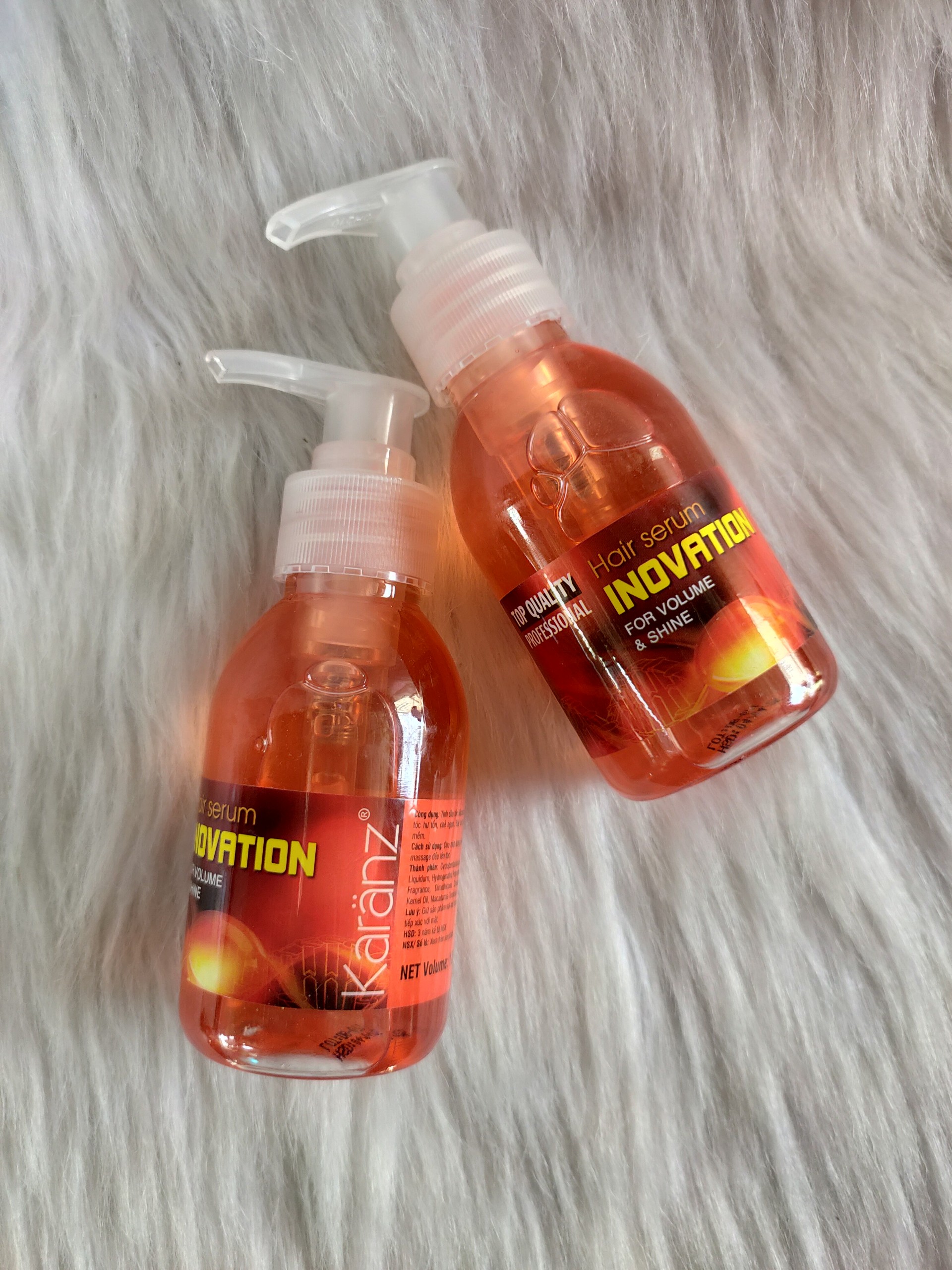 Tinh dầu bóng tóc Inovation karanz 125ml