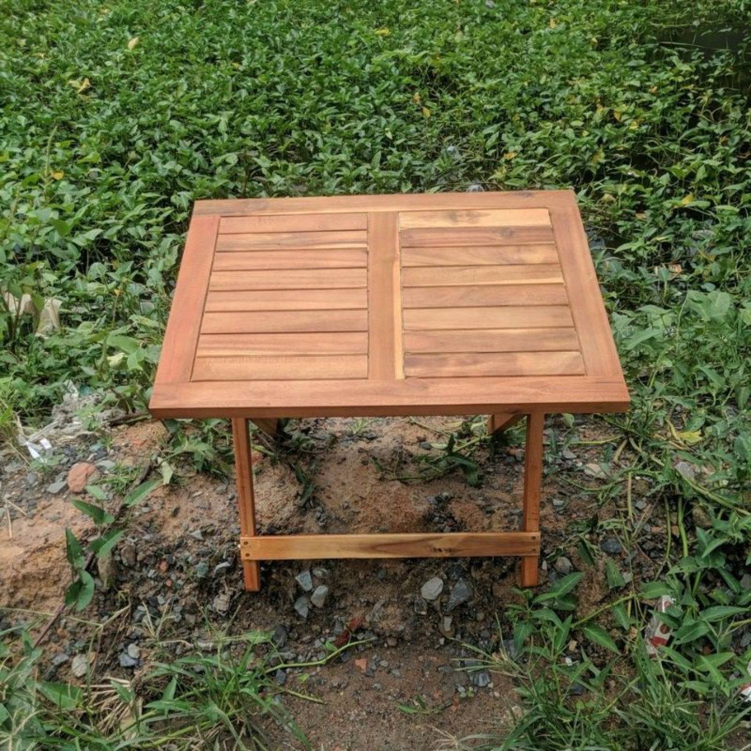 Bàn Gỗ Cafe loại 1(xếp gọn)