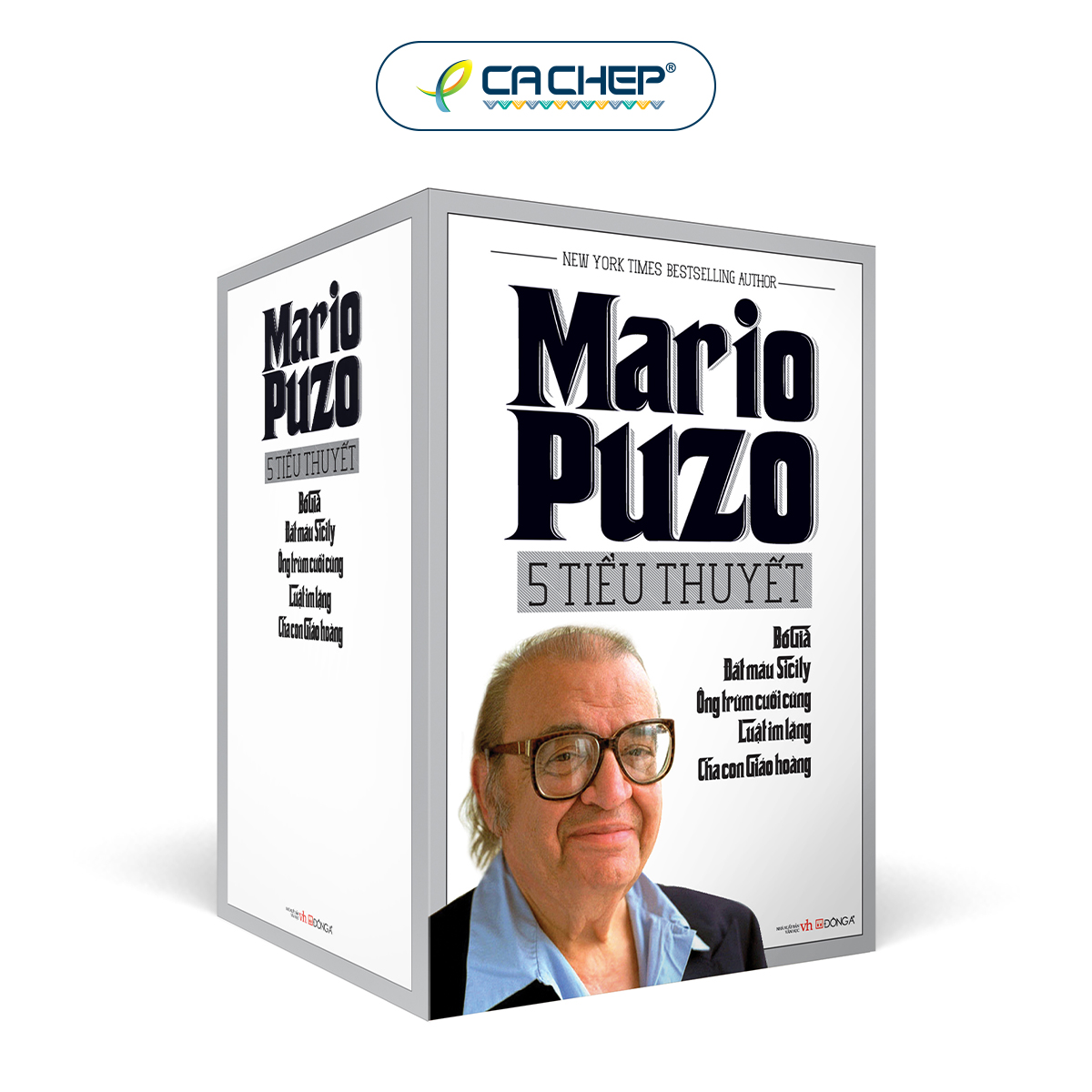 Cá Chép - Boxset 5 tiểu thuyết của Mario Puzo (Tái bản 2023)
