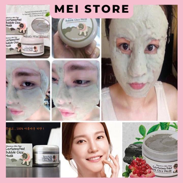MẶT NẠ THẢI ĐỘC, KHỬ CHÌ BÌ HEO CARBONATED BUBBLE CLAY MASK