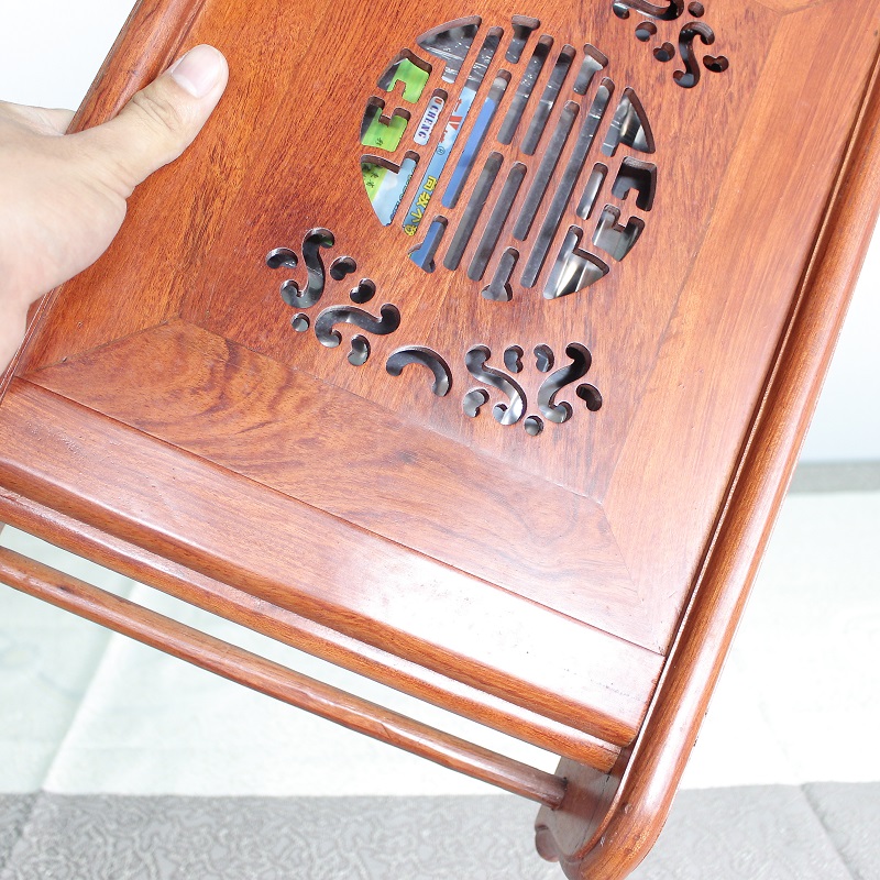 Khay trà Cuốn thư gỗ Hương Đá
