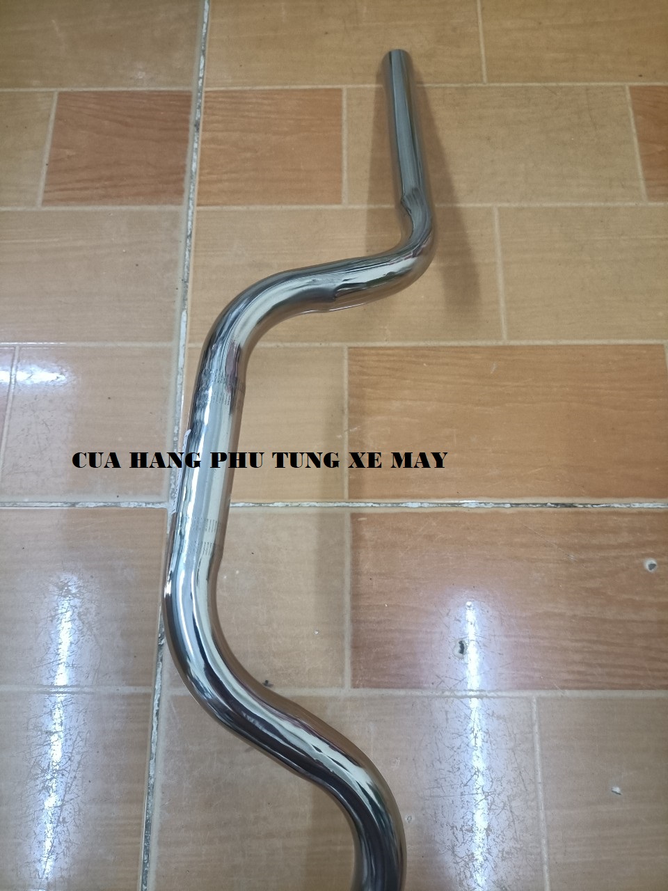Ghi đông tay lái xe 67, Win 100 inox
