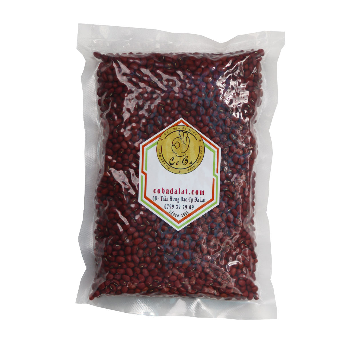 Đậu Đỏ Hữu Cơ 500gram cobadalat