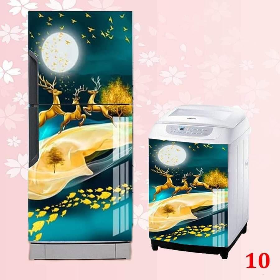 miếng dán tủ lạnh máy giặt hươu sao