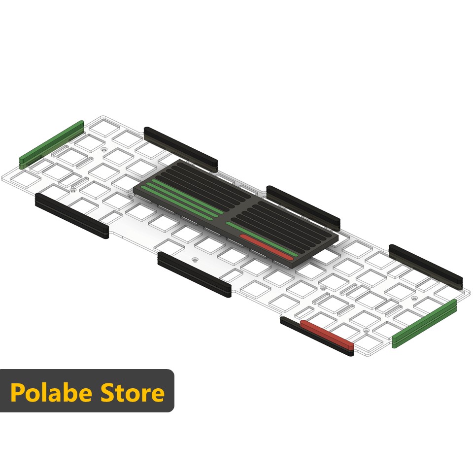 Trục dây cáp custom giữ form cable custom pole trục cố định dây cáp kim loại dây cáp bàn phím cơ cáp sạc Polabe Store