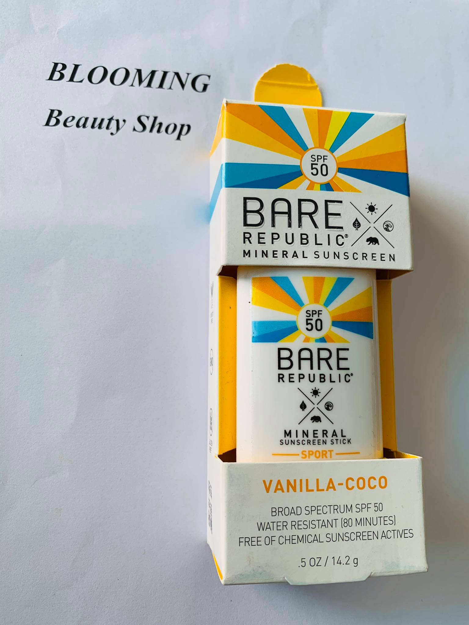 [HCM]Kem chống nắng Bare Republic Mineral SPF 50