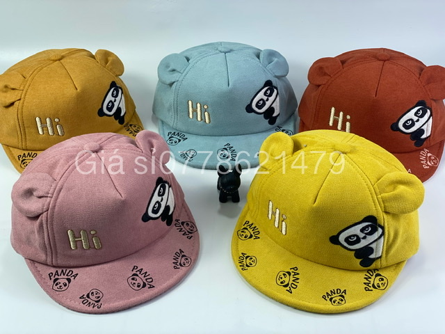 Mũ mềm dành cho bé 6 tháng đến 3 tuổi gấu panda cực kì dể thương