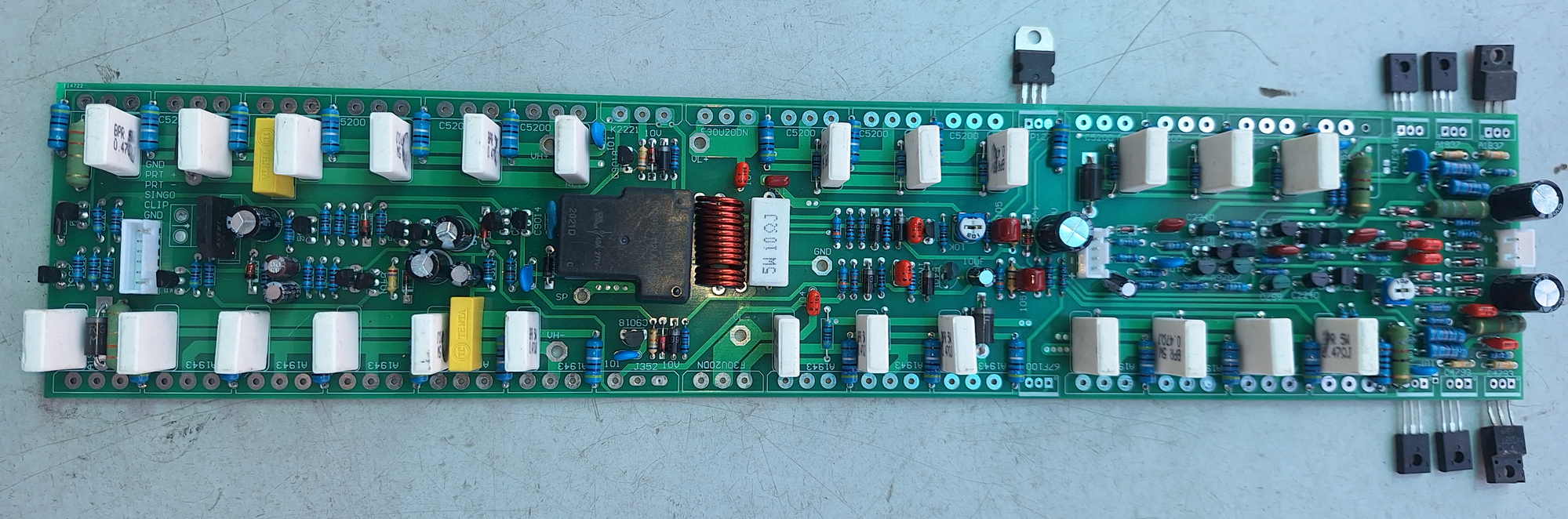 Mạch công suất bù áp CLASS H CA20,    CA30