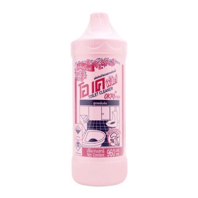[HCM]Nước tẩy bồn cầu Okay Pink 960ml-Thái lan