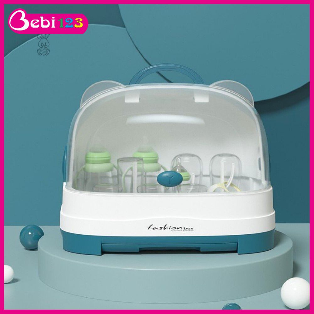 Khay Giá úp bình sữa Jupin Cao Cấp có nắp đậy vệ sinh cho mẹ và bé