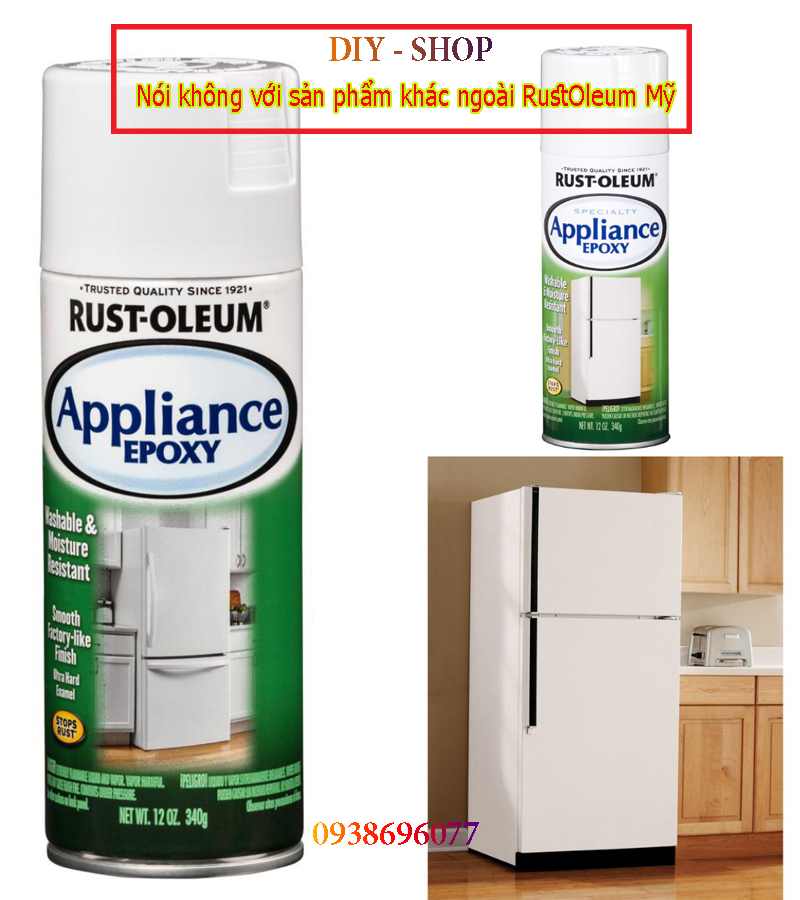 Sơn Mới Đồ Gia Dụng - Appliance Epoxy Rust-Oleum- DIY - SHOP
