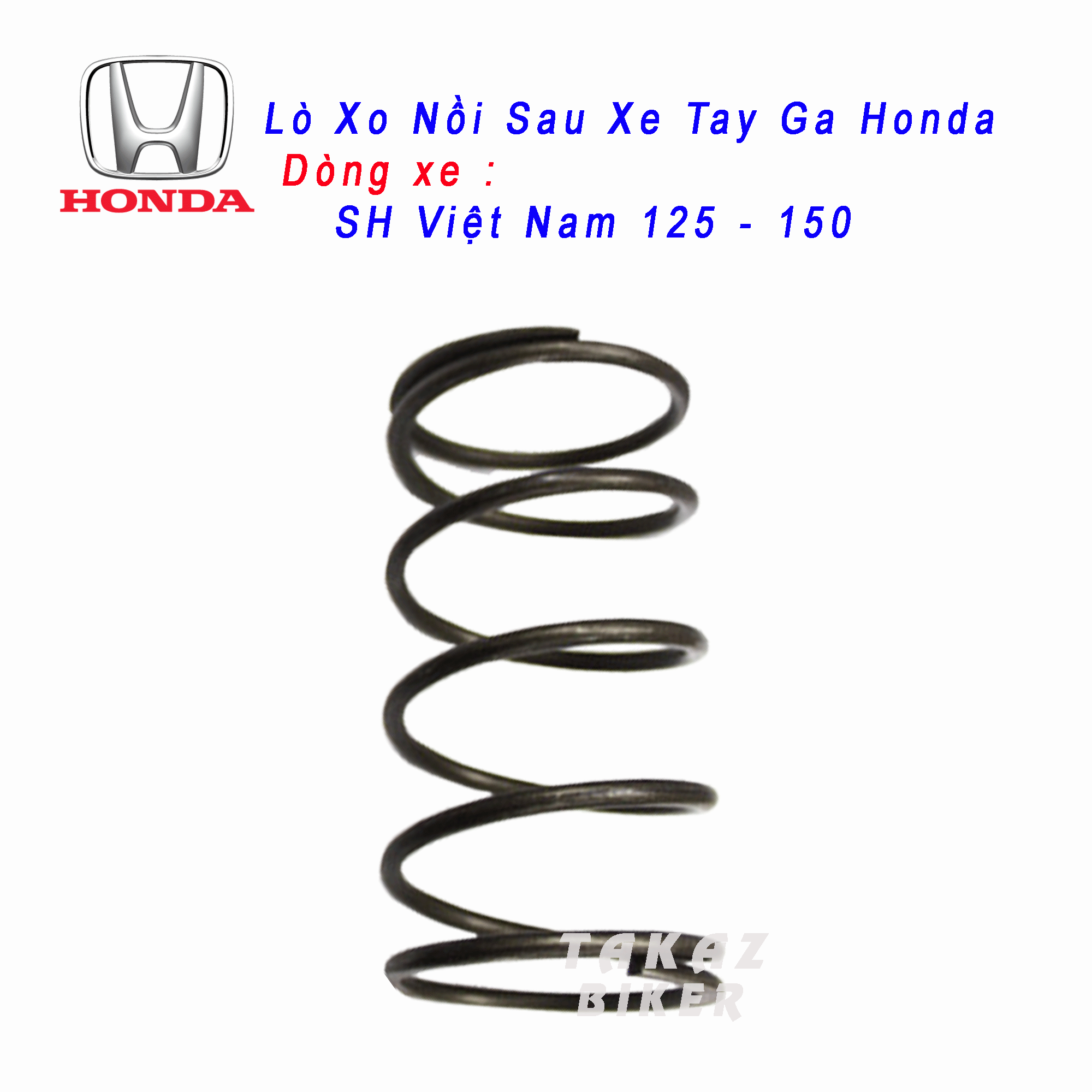 [HCM][ KWN TL Honda ] Lò Xo Nồi Sau Xe Tay Ga Honda Thái Lan SH 125/150
