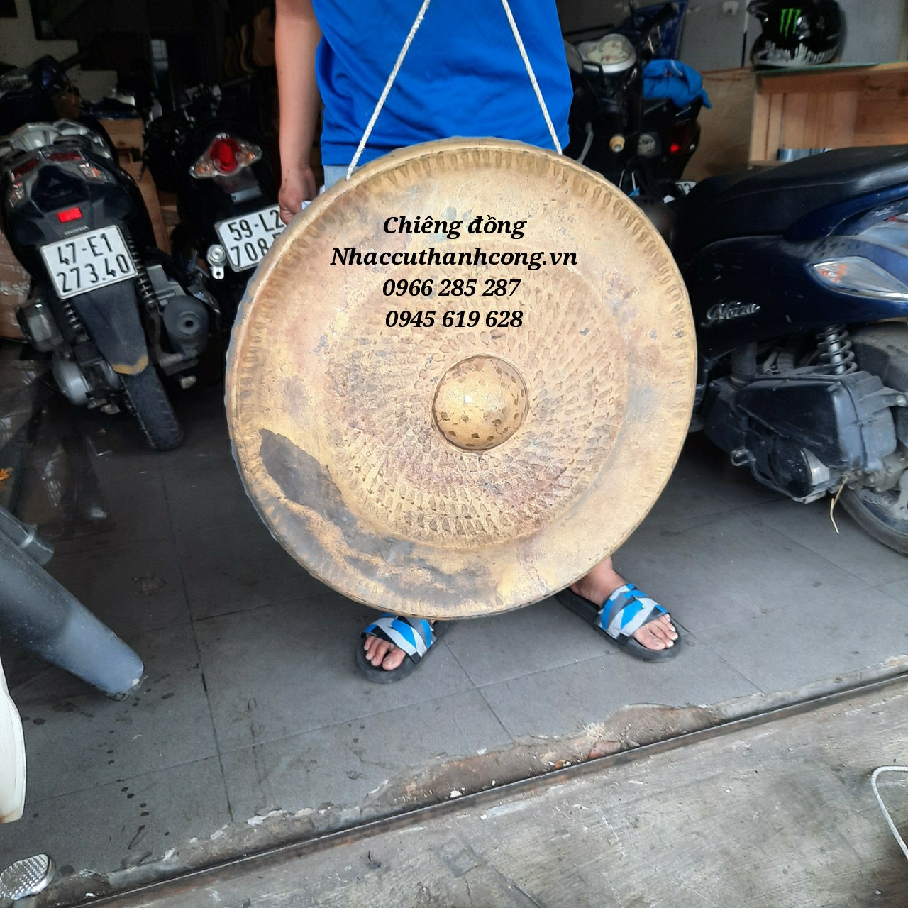 Công chiêng tây nguyên đường kính 50cm
