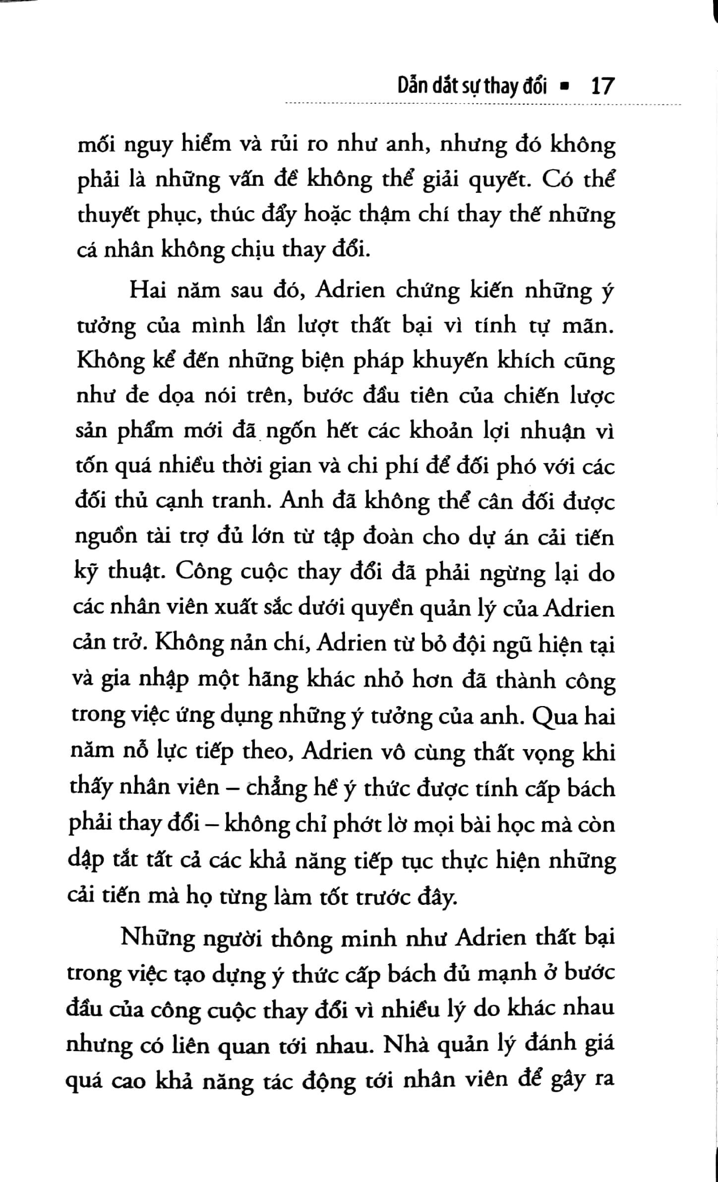 Sách - Dẫn Dắt Sự Thay Đổi
