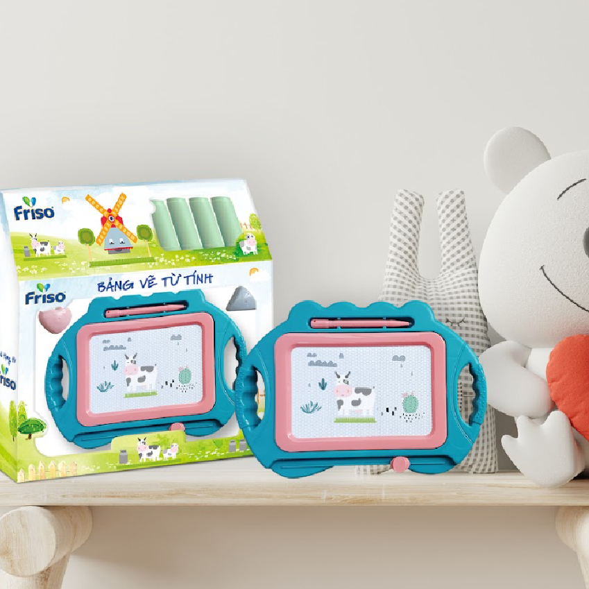 [Quà tặng từ Friso] Bảng Vẽ Đồ Chơi Cho Bé