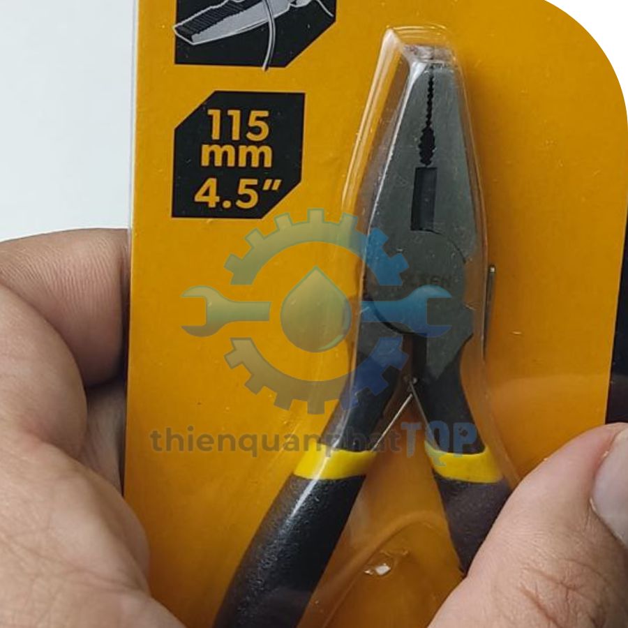 Kìm răng mini, kìm mũi bằng Tolsen 10030 kìm nhỏ cắt dây điện sữa chữa chi tiết mô hình nhỏ