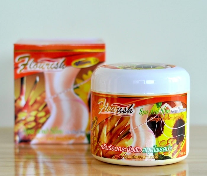 Kem tan mỡ bụng gừng Flourish 500ml - Thái Lan