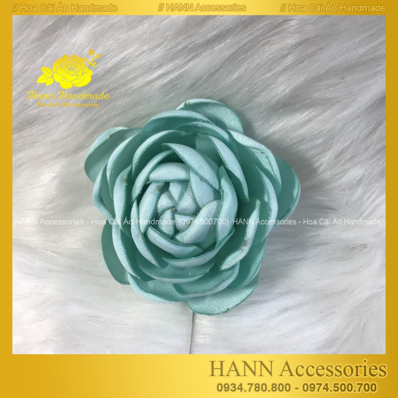 Hoa Cài Áo Váy , Cài Áo Hoa Hồng [HANN HANDMADE - Hoa cài áo, phụ kiện thời trang sỉ]