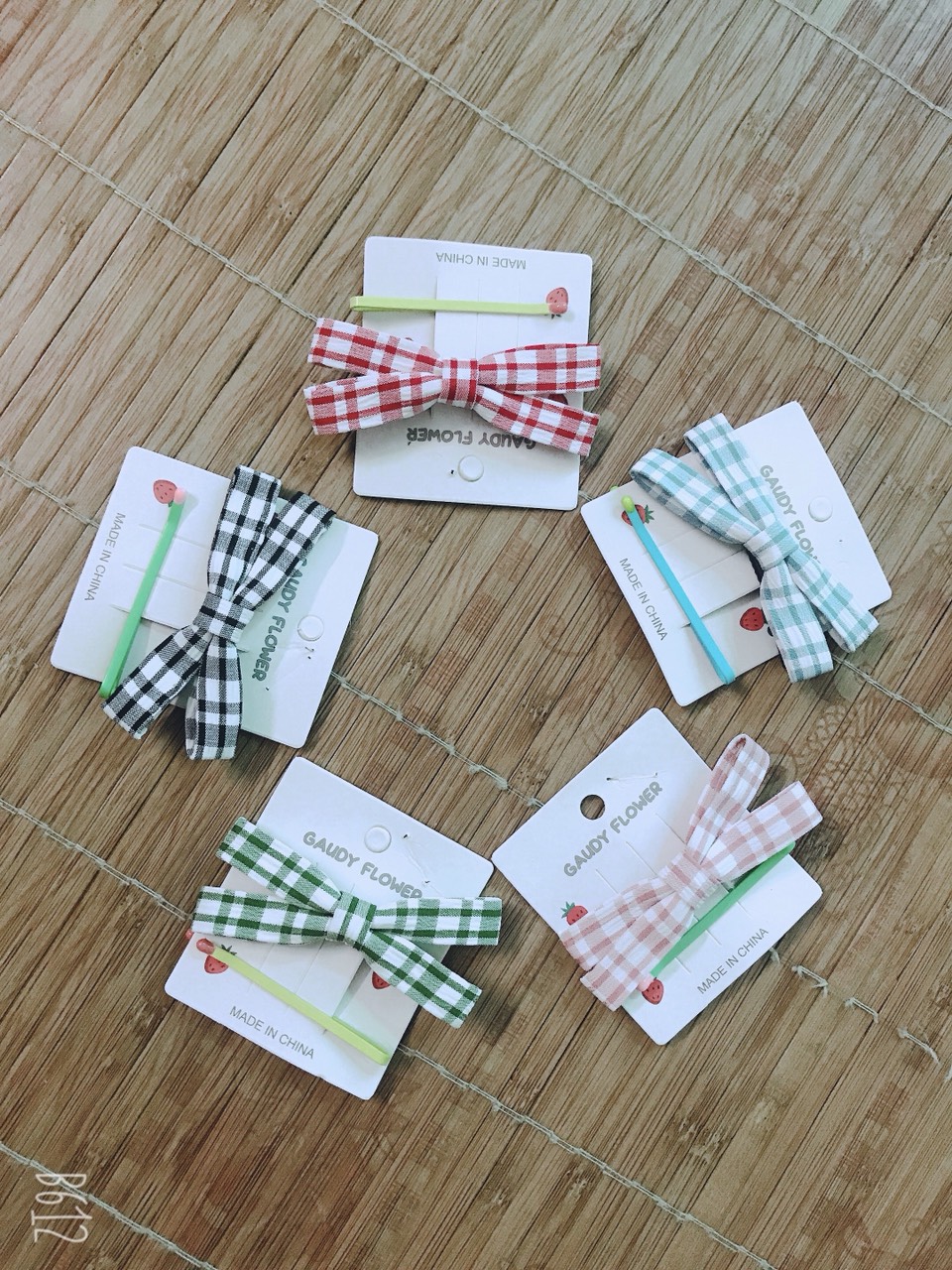 Sét 2 kẹp tóc nơ siêu xinh - phukienteen