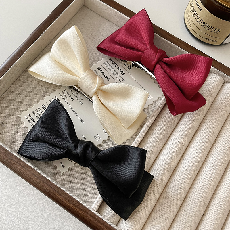 Bow Hairpin Women's Bangs Clip Mới Mới
