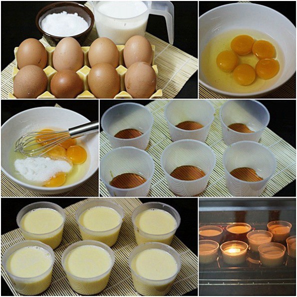 Combo 8 chiếc cốc làm Caramen nhỏ xinh