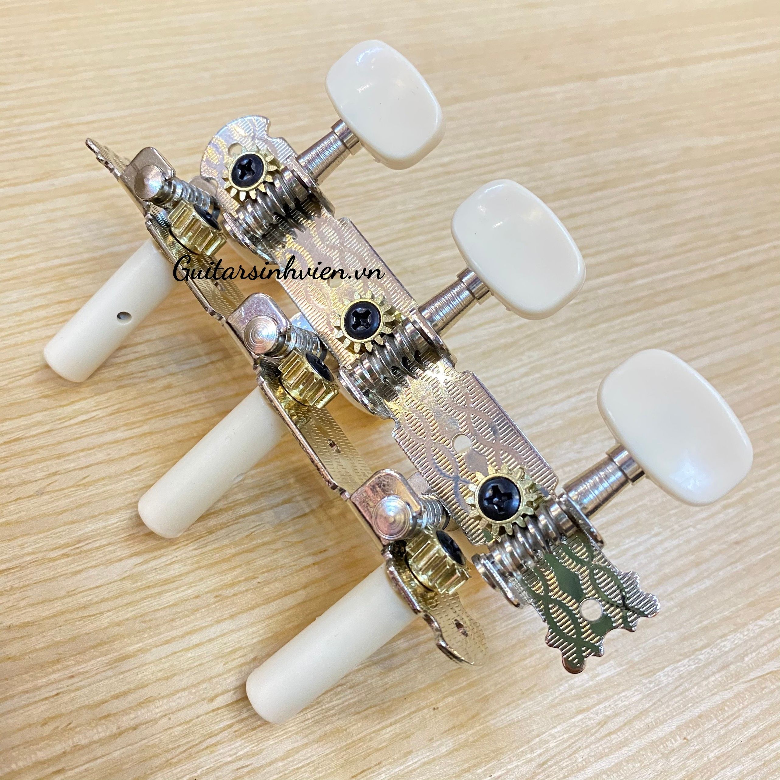 Khóa đàn guitar classic trắng - sử dụng cho tất cả các loại đàn classic