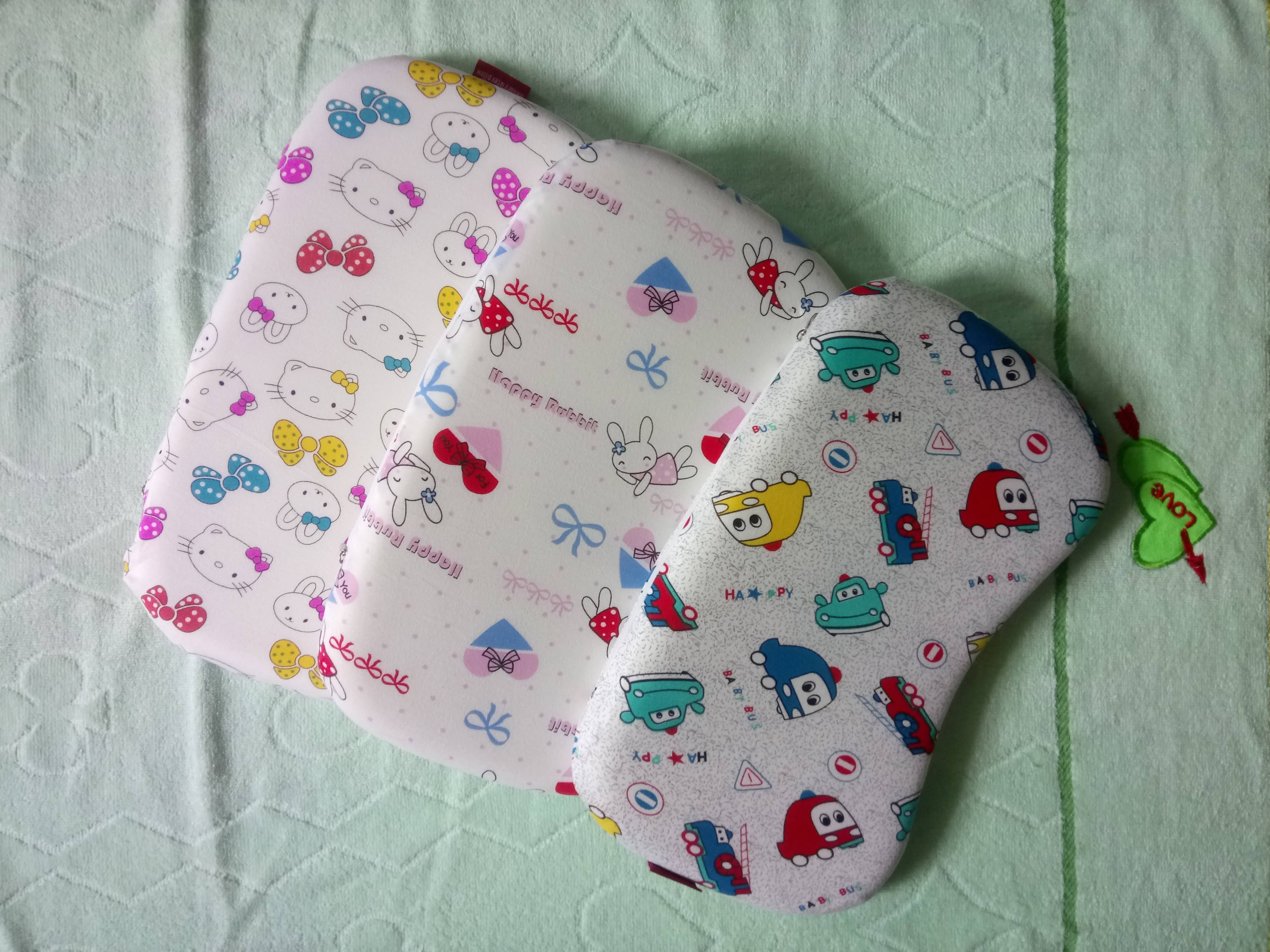 Gối cao su non có LÕM dành cho bé kích thướt 33x25cm