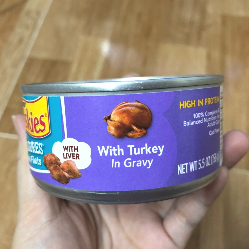 Friskies Treasure with Turkey in Gravy. With Liver.